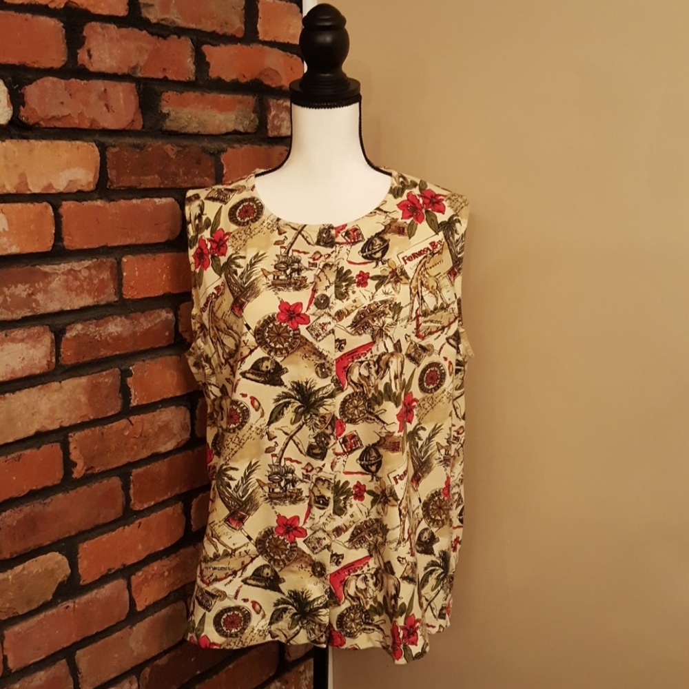 🌹4 for $20 Outlander Woman Vest Size 1x